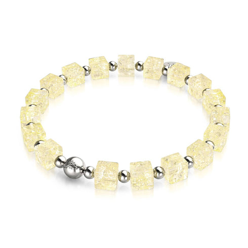 Gefrorene Limonade | Glitzerglas | Zuckerwürfel-Armband